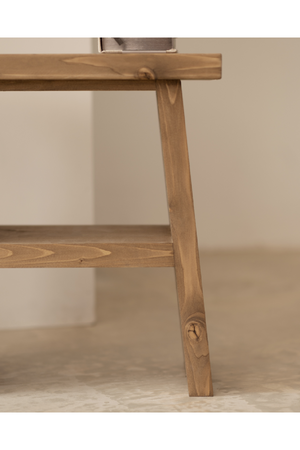 A-Shaped Wooden Side Tables (2) | Decowood Frida | Oroa.com