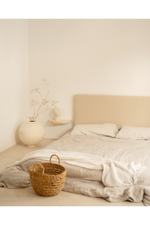 Semi-Circle Floating Bedside Tables (2) | Decowood Tokyo | Oroa.com