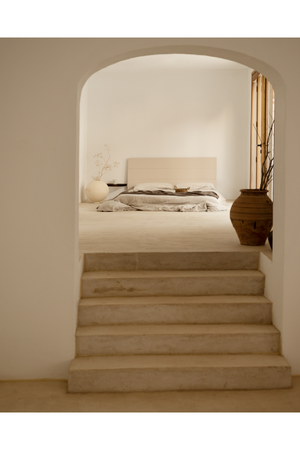 Semi-Circle Floating Bedside Tables (2) | Decowood Tokyo | Oroa.com