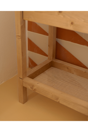 Medium Oak 1-Drawer Nightstands (2) | Decowood Lia | Oroa.com