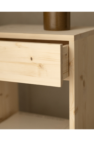 1-Drawer Wooden Bedside Tables (2) | Decowood Martina | Oroa.com