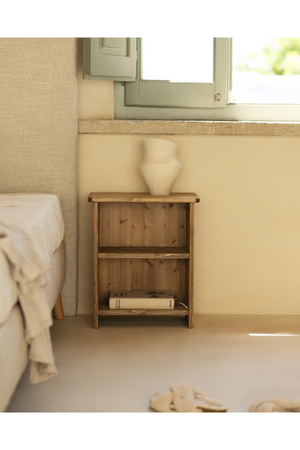 Wooden Open Compartment Nightstands (2) | Decowood Ion | Oroa.com