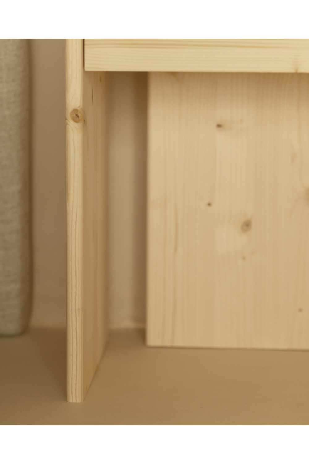 Minimalist 1-Drawer Nightstand Set (2) | Decowood Sigrid | Oroa.com