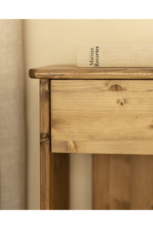 Minimalist 1-Drawer Nightstand Set (2) | Decowood Sigrid | Oroa.com