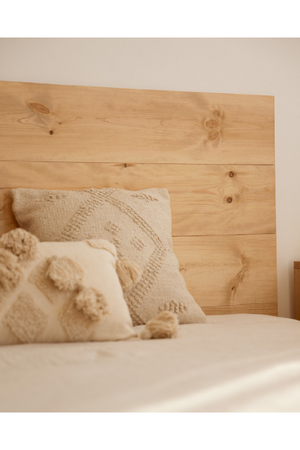 Wooden Headboard and Bedside Table | Decowood Flandes + Lina | Oroa.com