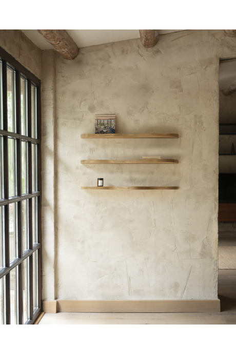 Poplar Wood Wall Shelf Set (3) | Decowood Bimba | Oroa.com