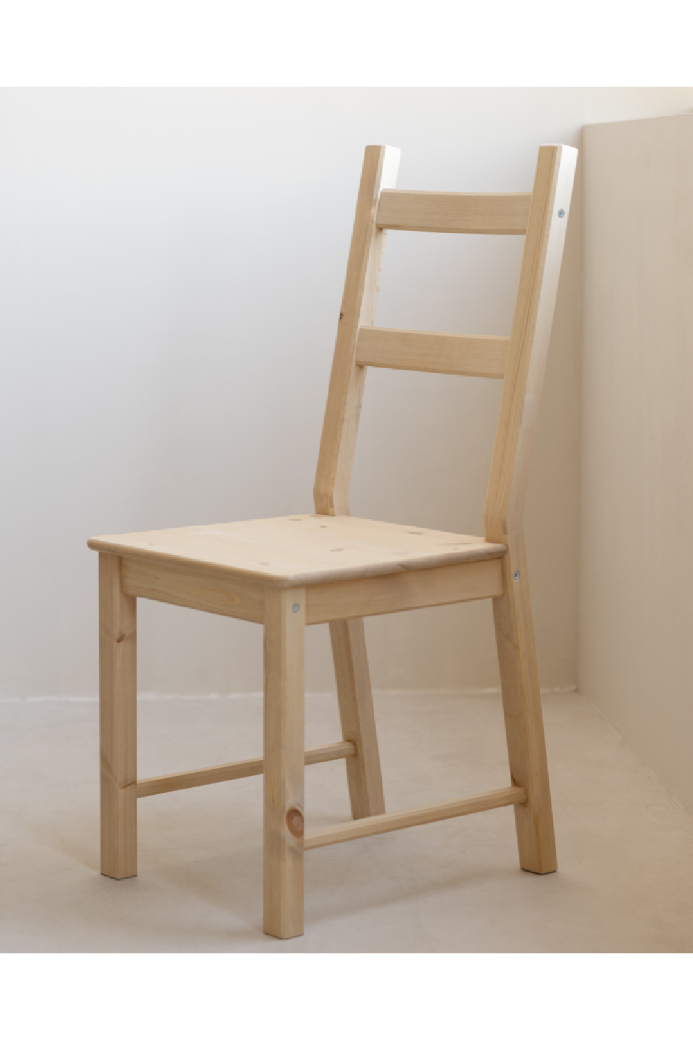 Pine Wood Dining Chair Set (6) | Decowood Lucia | Oroa.com