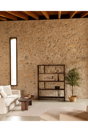 Solid Wood Bookcase | Decowood Rose | Oroa.com