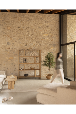 Solid Wood Bookcase | Decowood Rose | Oroa.com