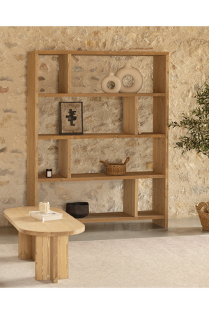 Solid Wood Bookcase | Decowood Rose | Oroa.com