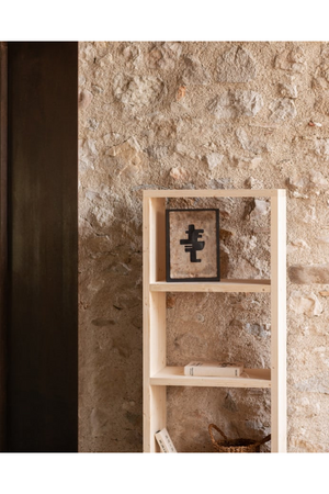 Solid Wood 4-Layer Bookcase | Decowood Rose | Oroa.com