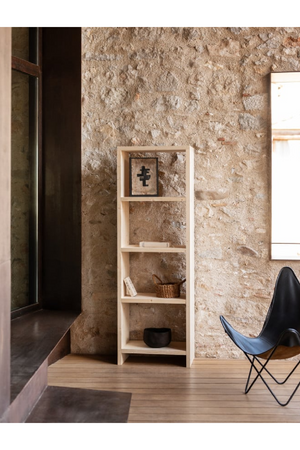 Solid Wood 4-Layer Bookcase | Decowood Rose | Oroa.com