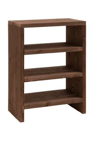Solid Wood 3-Layer Bookcase | Decowood Rose | Oroa.com