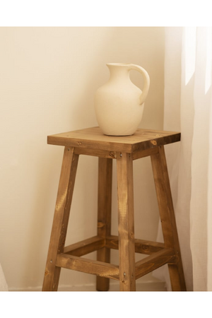 Spruce Wood Stool | Decowood Siep | Oroa.com