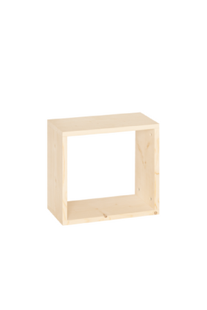 Varnished Wood Bookshelf | Decowood Saura | Oroa.com