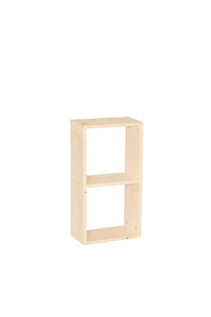 Varnished Wood Bookshelf | Decowood Saura | Oroa.com
