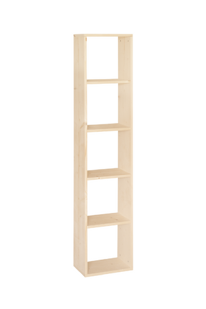 Varnished Wood Bookshelf | Decowood Saura | Oroa.com