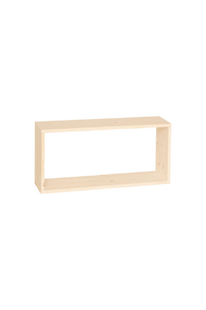 Minimalist Wooden Side Shelf | Decowood Saura | OROA.com