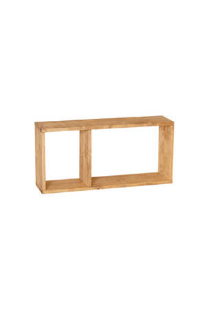 Minimalist Wooden Side Shelf | Decowood Saura | OROA.com