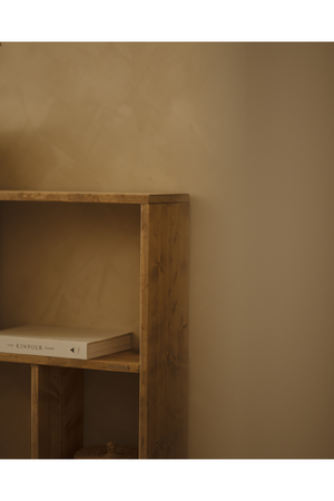 Minimalist Wooden Side Shelf | Decowood Saura | OROA.com