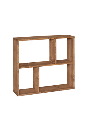 Minimalist Wooden Side Shelf | Decowood Saura | OROA.com