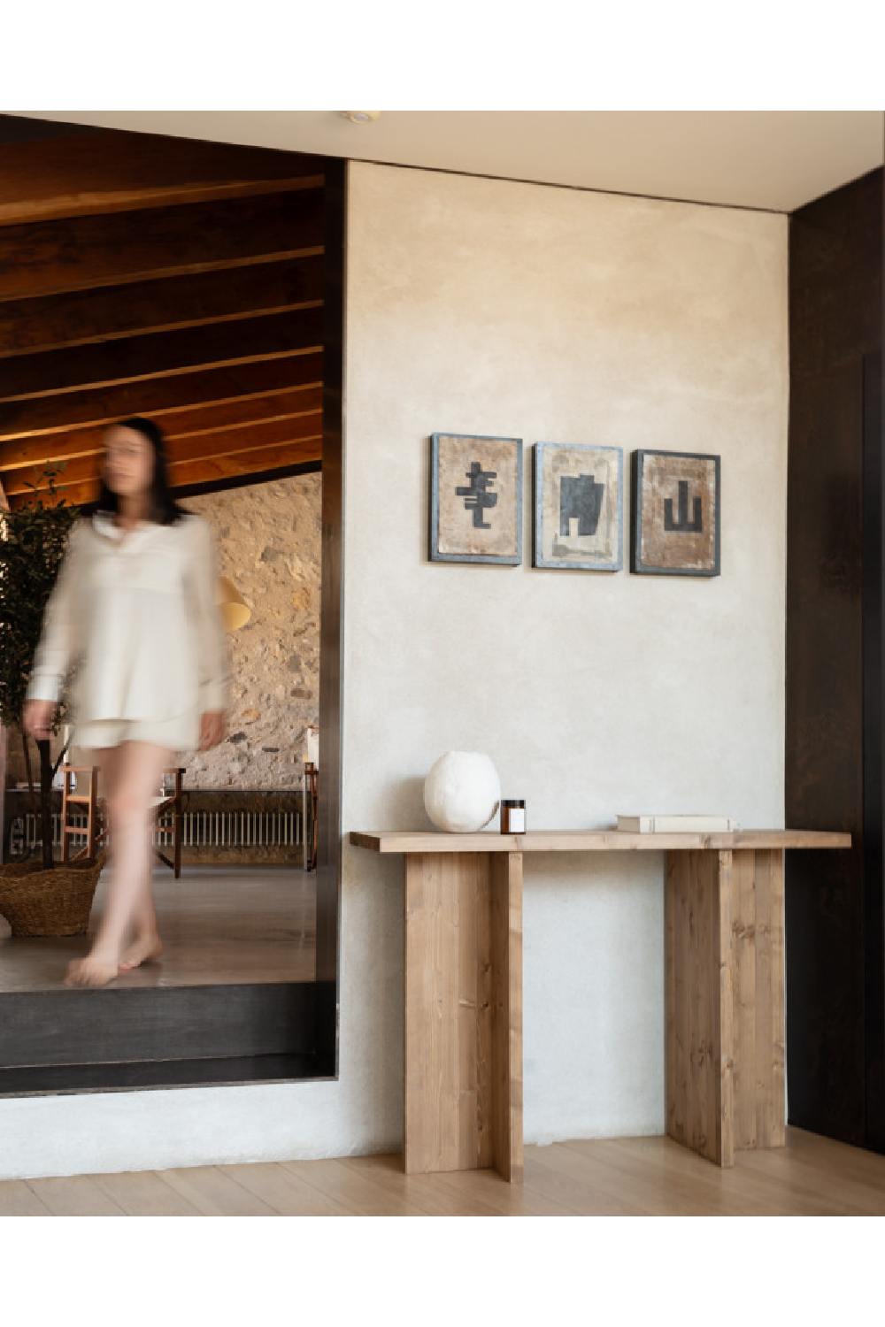 Solid Wood Console Table | Decowood Tena | Oroa.com