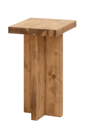 Square Solid Wood Side Table | Decowood Tena | Oroa.com