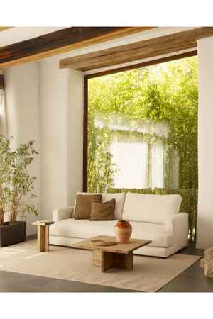 Square Solid Wood Side Table | Decowood Tena | Oroa.com