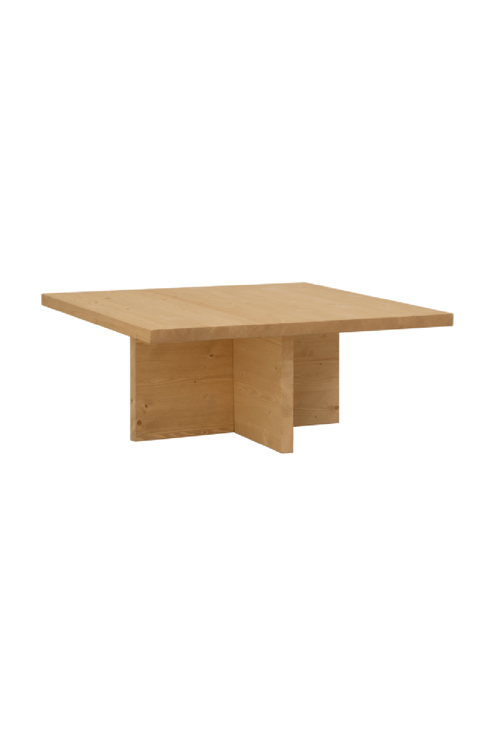 Square Solid Wood Coffee Table | Decowood Tena | Oroa.com