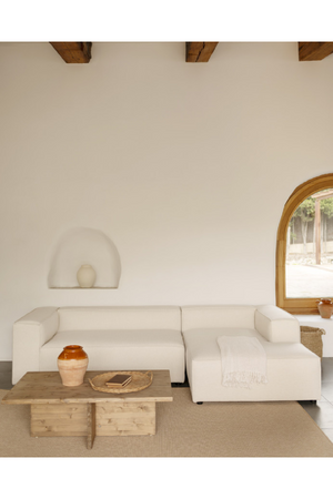 Rectangular Solid Wood Coffee Table | Decowood Tena | Oroa.com