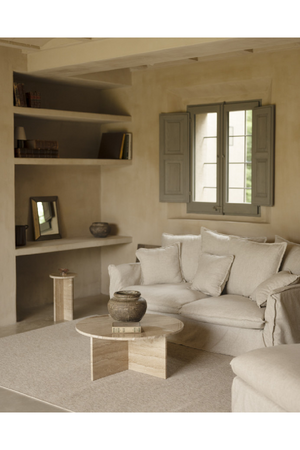 Round Marble Coffee Table | Decowood Tuscany | Oroa.com