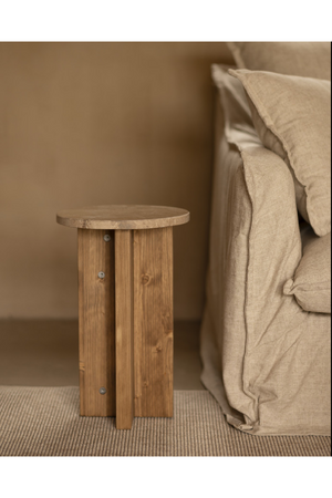 Round Marble Side Table | Decowood Tuscany | Oroa.com