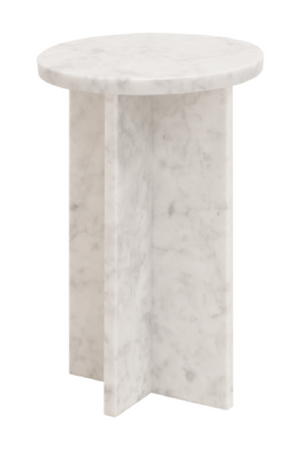 Round Marble Side Table | Decowood Tuscany | Oroa.com