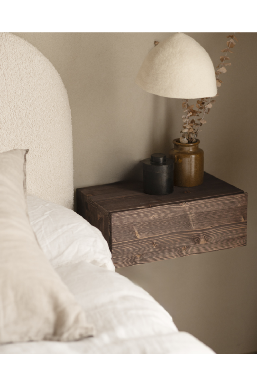 Floating Drawer Bedside Table | Decowood Ingrid | Oroa.com