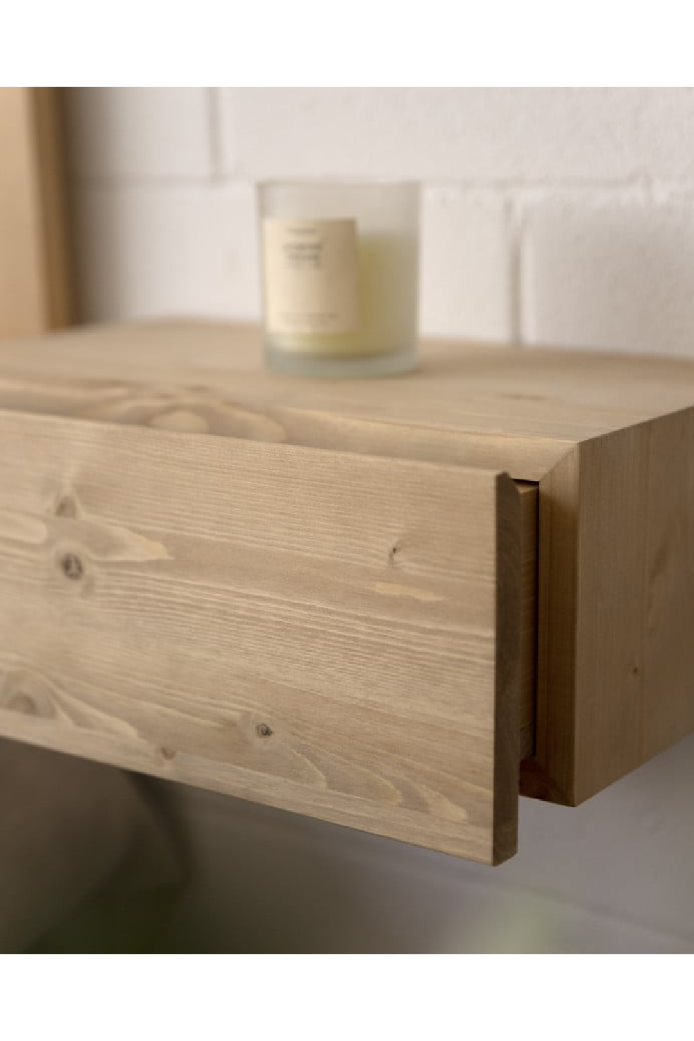 Floating Drawer Bedside Table | Decowood Ingrid | Oroa.com