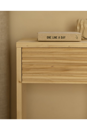 Fluted Drawer Nightstand | Decowood Ubud | OROA.com