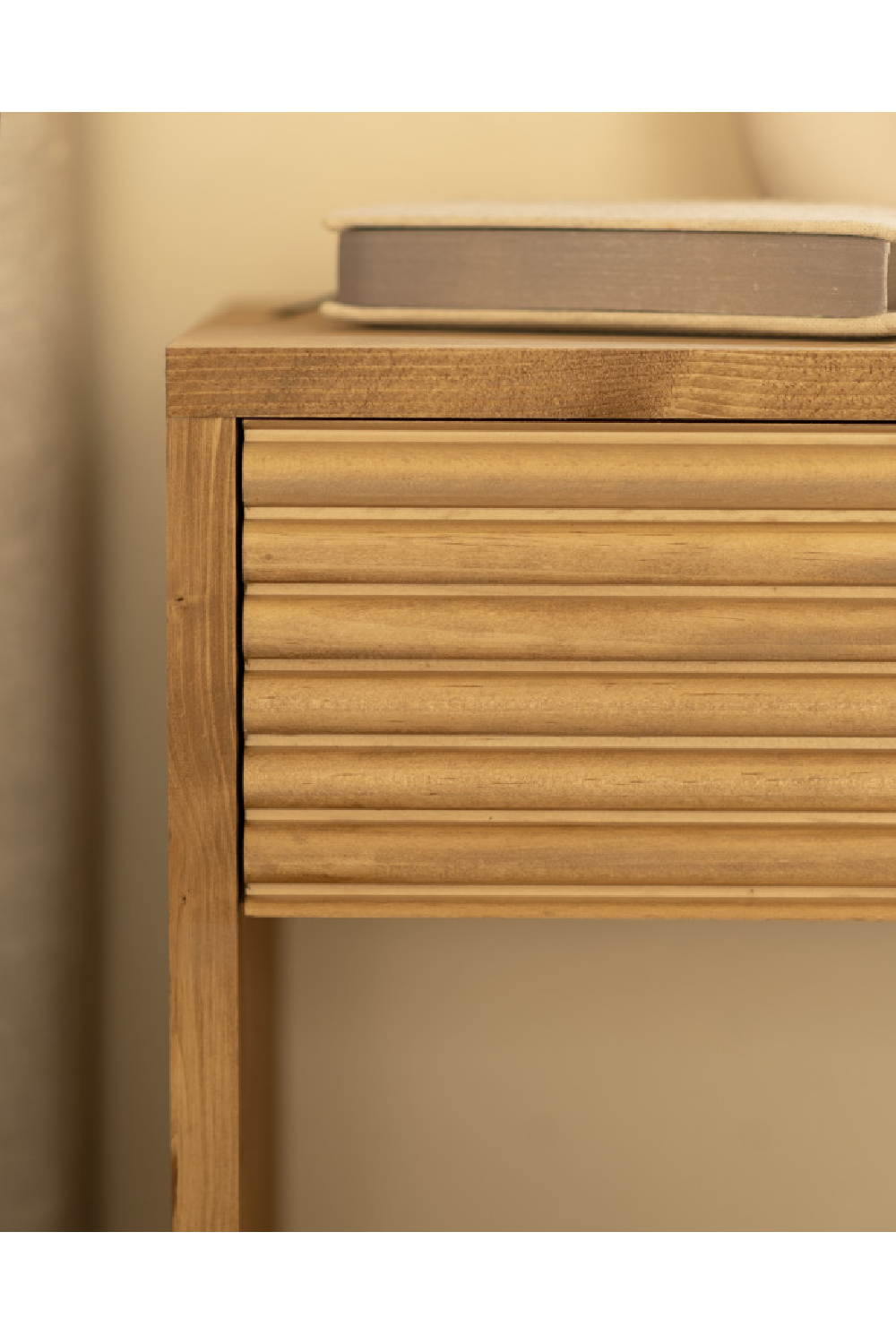 Fluted Drawer Nightstand | Decowood Ubud | OROA.com