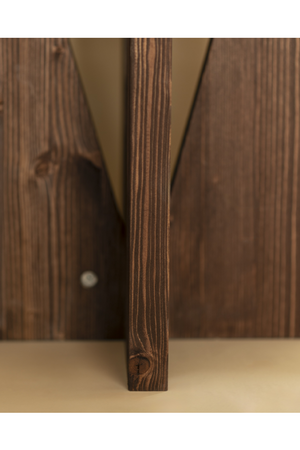 Round Nordic Nightstand | Decowood Vega | OROA.com