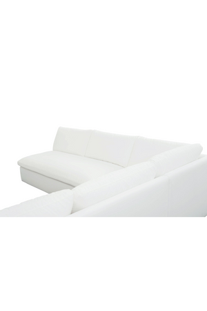   3-Piece White Outdoor Modular Sofa | Oroa.com