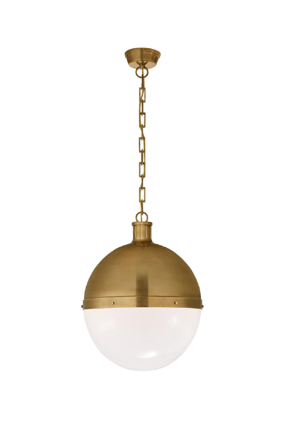White Glass Ball Pendant Lamp | Andrew Martin Hicks | Oroa.com