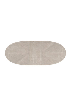 Gray Maple Oval Dining Table | Caracole Coronet | Oroa.com
