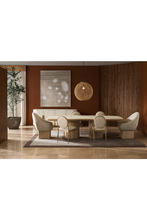 Bronze Hardware 4-Door Sideboard | Caracole Tangier | Oroa.com