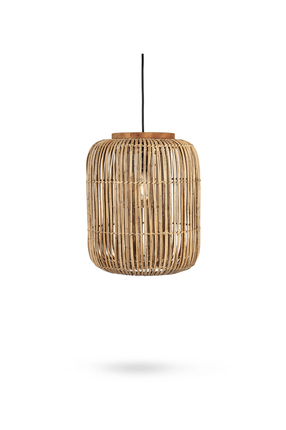 Rattan Cane Hanging Lamp | dBodhi Barrel | OROA.com