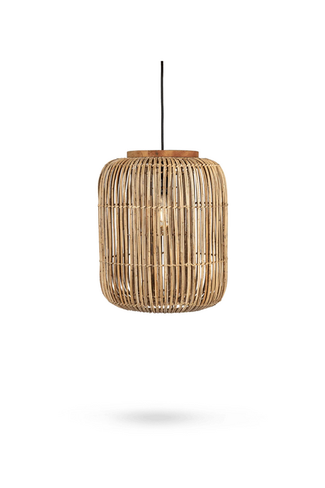 Rattan Cane Hanging Lamp | dBodhi Barrel | OROA.com