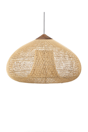 Braided Rattan Hanging Lamp | dBodhi Drum | OROA.com
