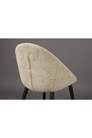 Bouclé Tub Dining Chairs (2) | Dutchbone Fenna | OROA.com
