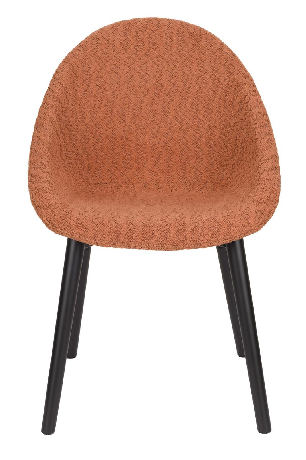 Bouclé Tub Dining Chairs (2) | Dutchbone Fenna | OROA.com

