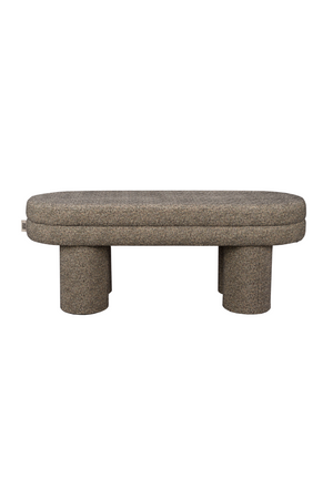 Bouclé Upholstered Bench | Dutchbone Fern | OROA.com
