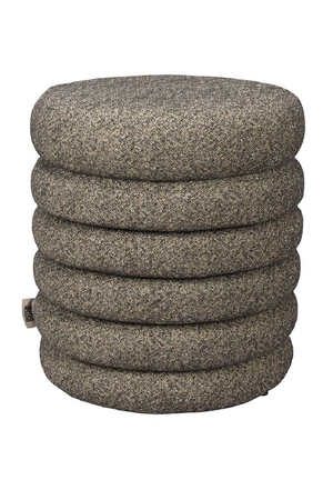 Bouclé Upholstered Stool | Dutchbone Fern | OROA.com