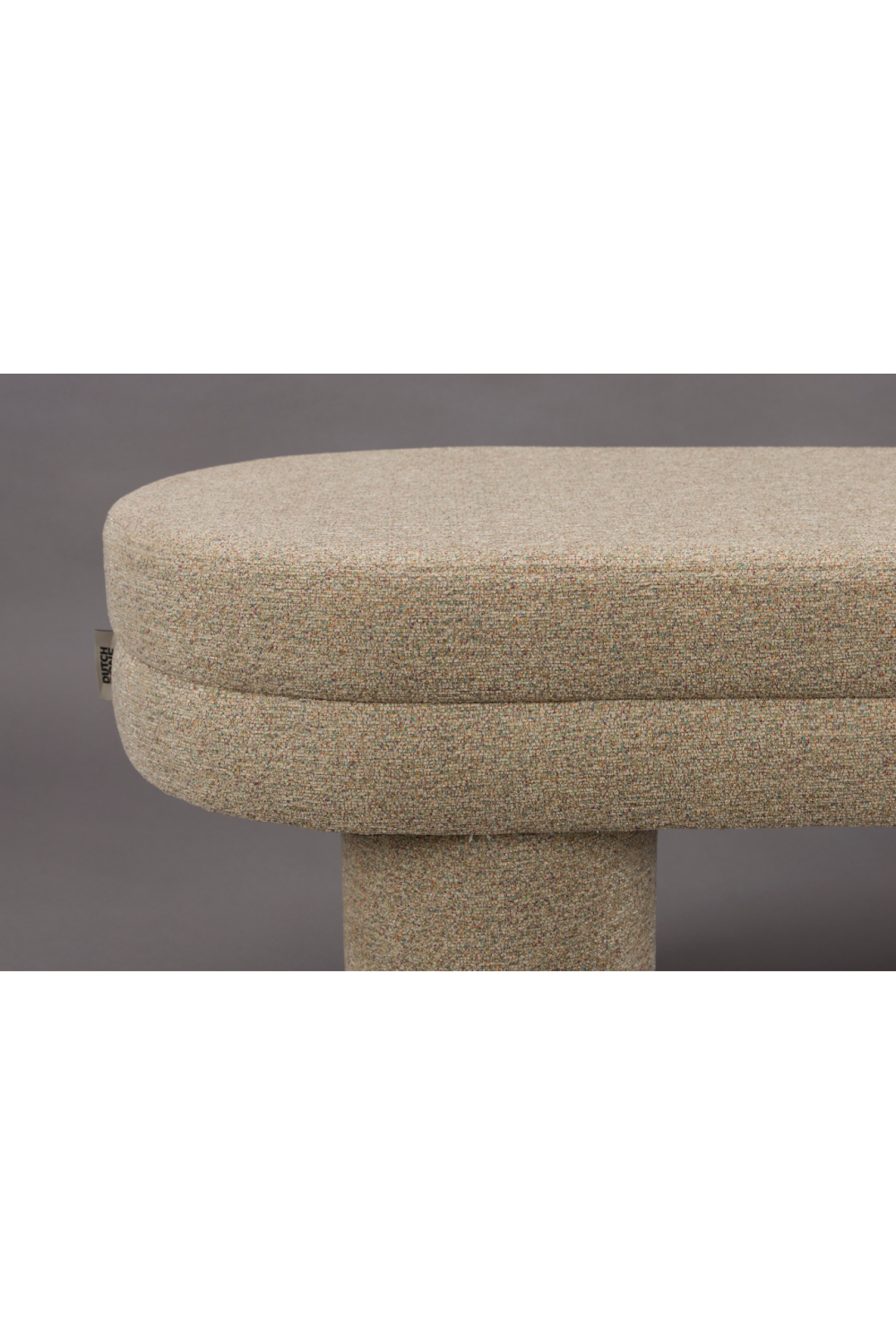 Bouclé Upholstered Bench | Dutchbone Fern | OROA.com

